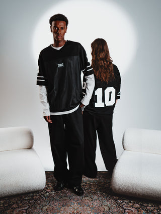 Everlast® EVERLAST BOXY FOOTBALL MESH JERSEY SS T-shirt Black