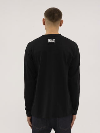 Everlast® EVERLAST HEAVY BOX FIT LS TEE T-shirt Black
