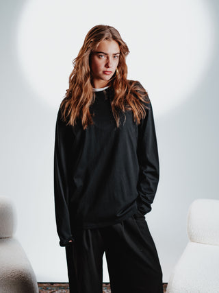 Everlast® EVERLAST HEAVY BOX FIT LS TEE T-shirt Black