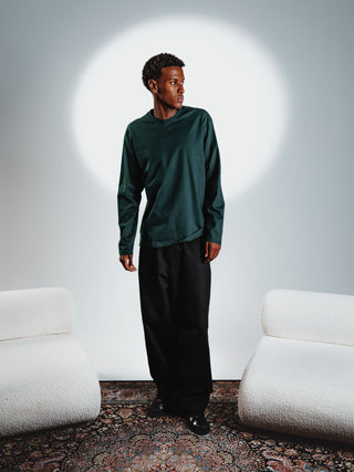 Everlast® EVERLAST HEAVY BOX FIT LS TEE T-shirt Green