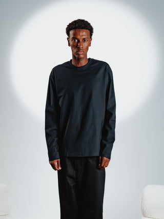 Everlast® EVERLAST HEAVY BOX FIT LS TEE T-shirt Navy