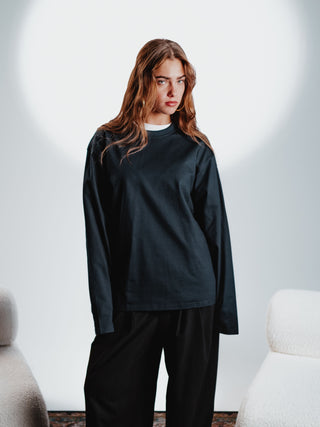 Everlast® EVERLAST HEAVY BOX FIT LS TEE T-shirt Navy