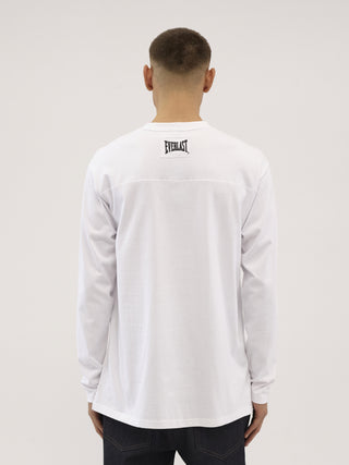 Everlast® EVERLAST HEAVY BOX FIT LS TEE T-shirt White