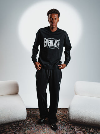 Everlast® EVERLAST LOGO CREW SWEAT Sweatshirt Black