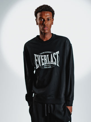 Everlast® EVERLAST LOGO CREW SWEAT Sweatshirt Black