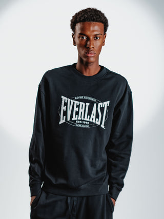 Everlast® EVERLAST LOGO CREW SWEAT Sweatshirt Navy
