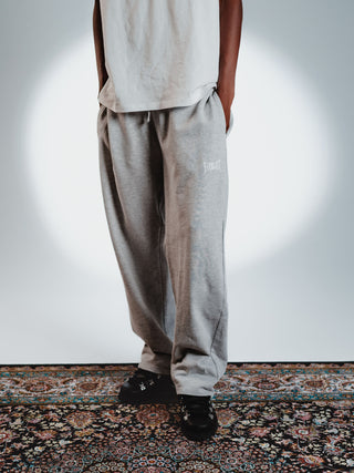 Everlast® EVERLAST STRAIGHT BAGGY FIT SWEAT PANTS Pants 413 Light Grey melange