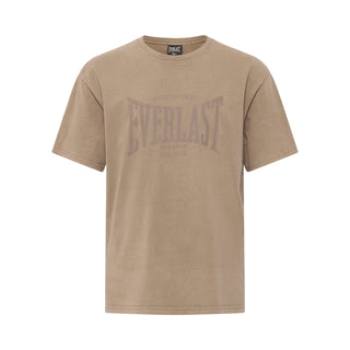 Everlast® EVERLAST WASHED BOX FIT LOGO TEE T-shirt Sand