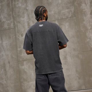 Everlast® EVERLAST WASHED BOX FIT LOGO TEE T-shirt Black