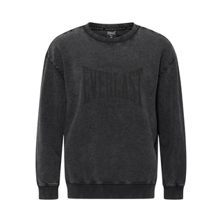 Everlast® EVERLAST WASHED LOGO CREW SWEAT Sweatshirt Black
