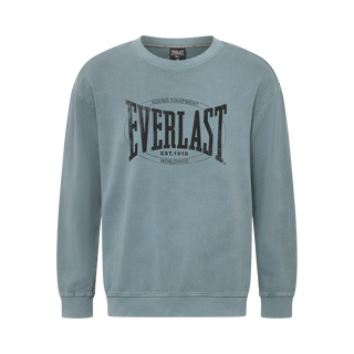 Everlast® EVERLAST WASHED LOGO CREW SWEAT Sweatshirt Blue