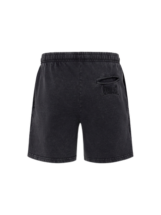 Everlast® EVERLAST WASHED OVER KNEE SWEAT SHORTS Shorts Black