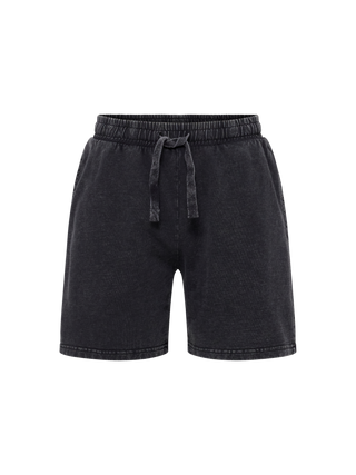 Everlast® EVERLAST WASHED OVER KNEE SWEAT SHORTS Shorts Black
