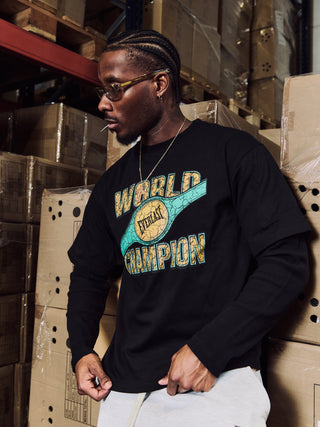 Everlast® KE100019 - LS T-SHIRT T-shirt Black