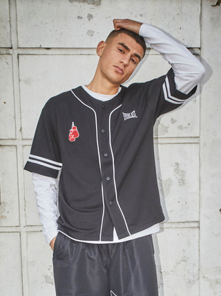Everlast® NO.1 BASEBALL JERSEY Top 019 Black