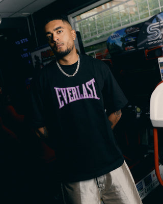 Everlast® The ‘Neon Sign Tee’ T-shirt Black